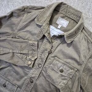 Current Elliott Commander Jacket Army Green 1 Small Lightweight Military USA